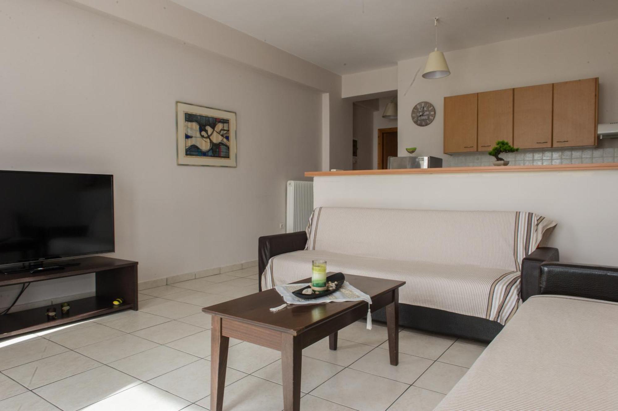 Kamari Blue Apartments กาลามาตา ภายนอก รูปภาพ