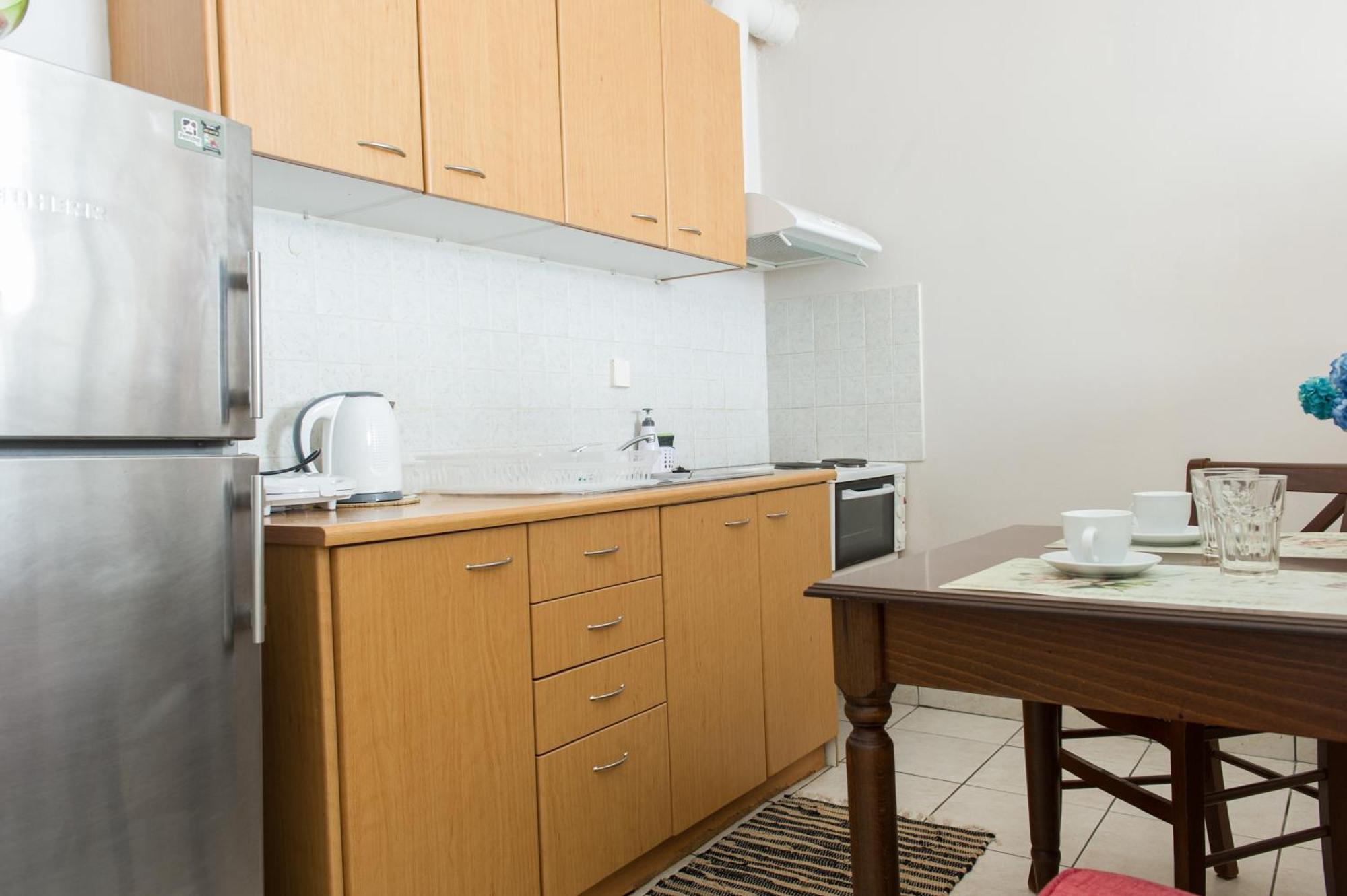 Kamari Blue Apartments กาลามาตา ภายนอก รูปภาพ