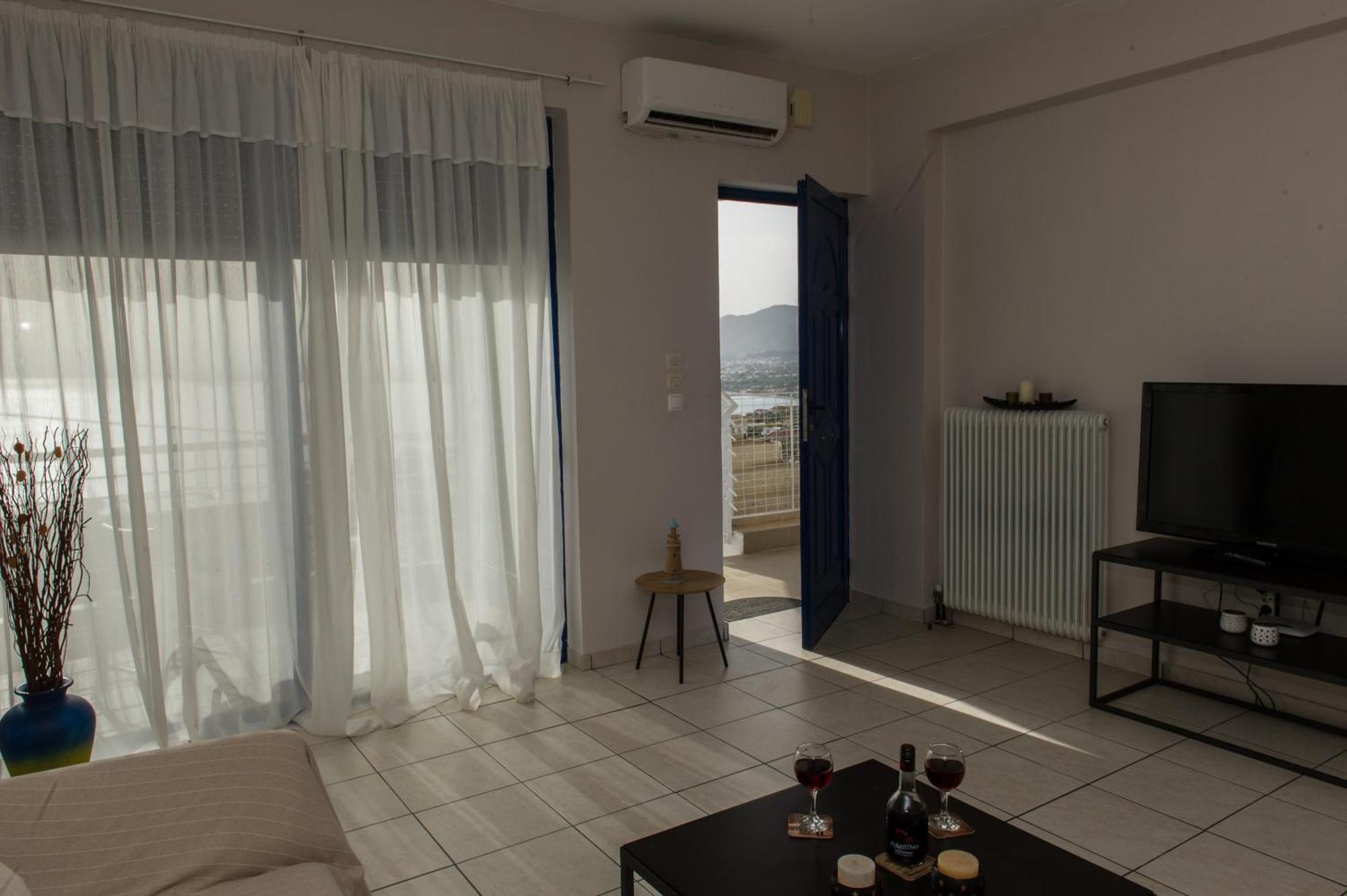 Kamari Blue Apartments กาลามาตา ภายนอก รูปภาพ