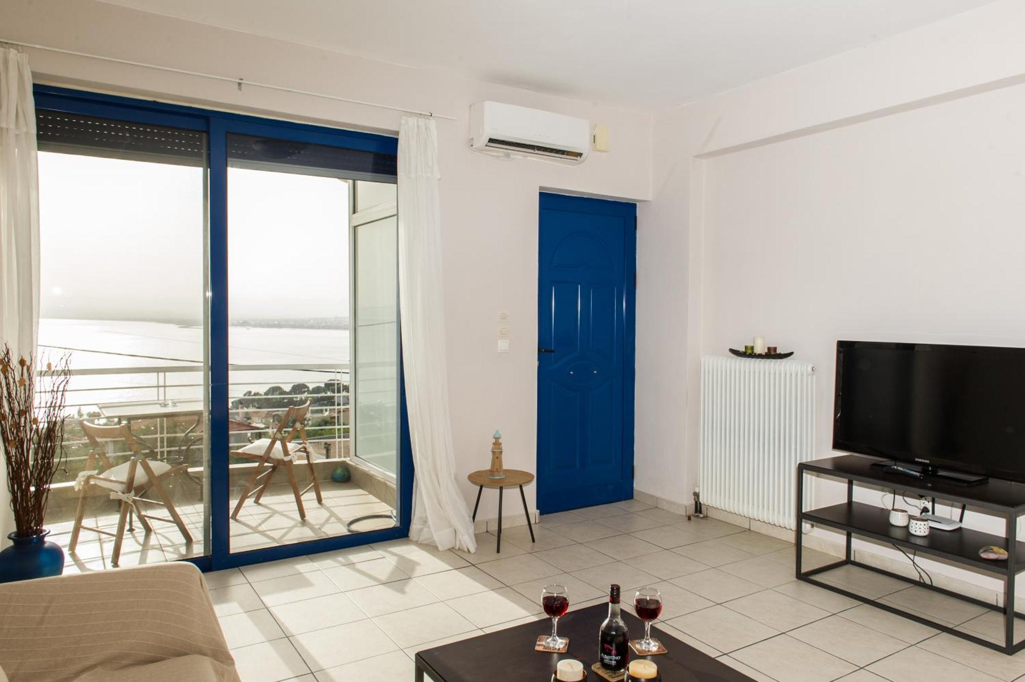 Kamari Blue Apartments กาลามาตา ภายนอก รูปภาพ