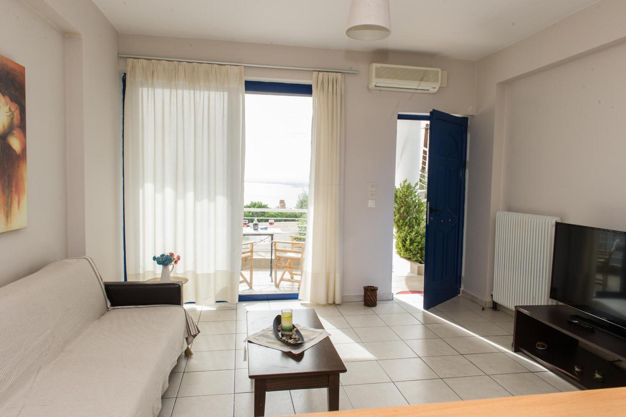 Kamari Blue Apartments กาลามาตา ภายนอก รูปภาพ